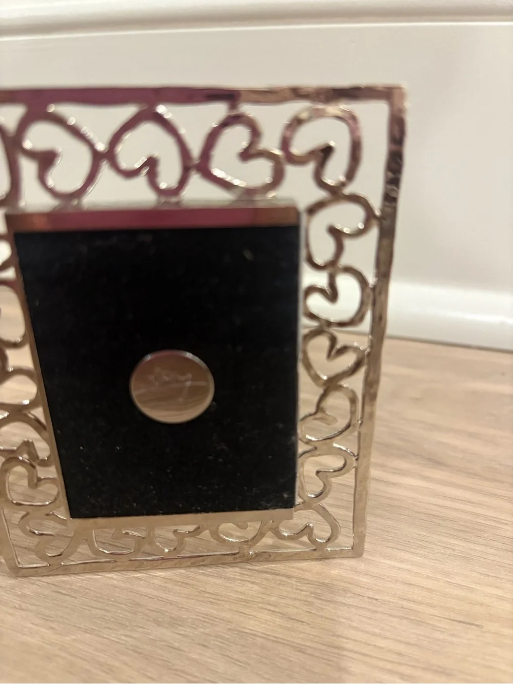 Michael Aram Silver Double Heart Frame
